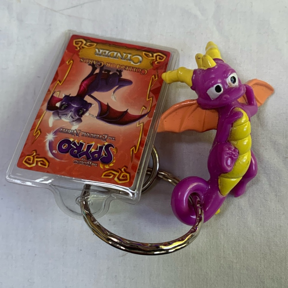 Spyro keychain